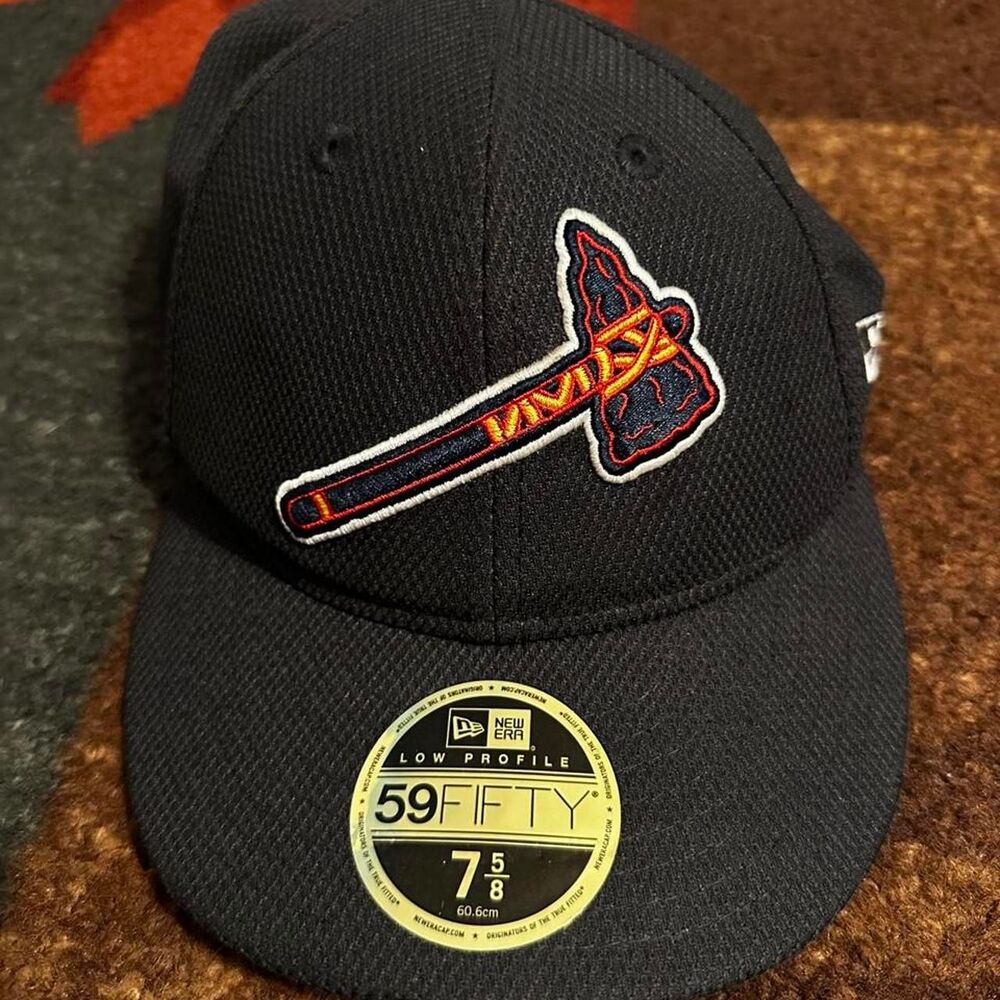 New-era Men's Navy and Black Hat